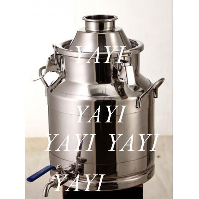 micro stainless steel milk can/high quality milk can /boiler /distillation kettle